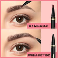 Microblading Szemöldök Ceruza 2in1 Fekete - Precíz Mikro Villás Applikátor 5