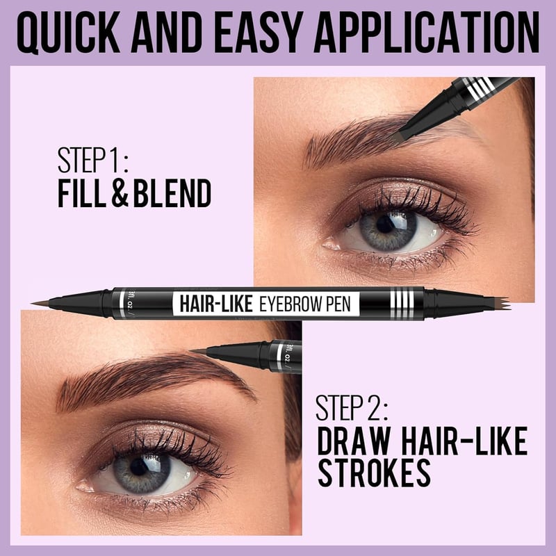 Microblading Szemöldök Ceruza 2in1 - Mikro Villa Spicli & Ecset Tippel