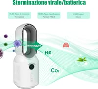 Microionxyz Anion Plasma 2in1 Légtisztító - Füst, Pollén, Szag Eltávolítás 2