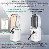Microionxyz Anion Plasma 2in1 Légtisztító - Füst, Pollén, Szag Eltávolítás 5