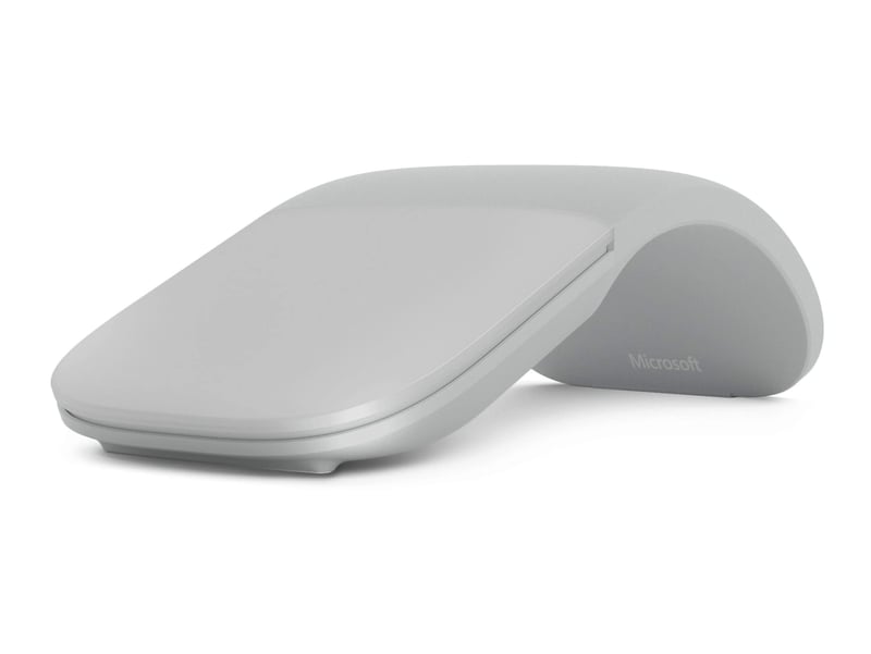 Bluetooth miš Microsoft Arc - platinasti