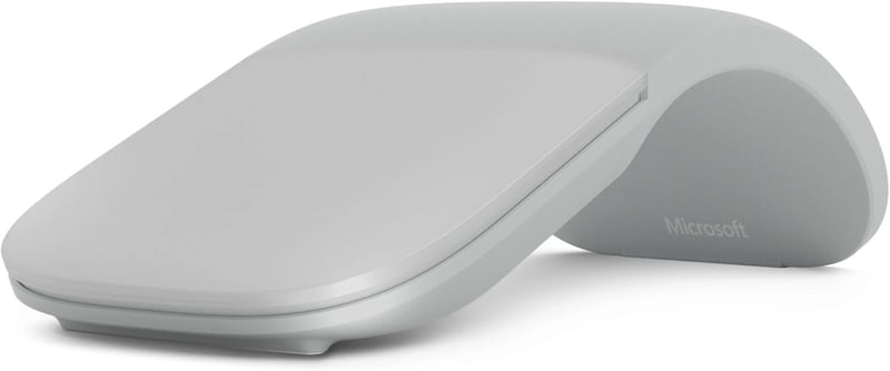 Microsoft Arc Mouse vezeték nélküli egér - platinum
