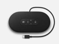 Microsoft Modern USB-C Hangszóró Fekete - Kompakt Hordozható Asztali Hangfal 25W Teljesítménnyel, Kábeltartóval és Hordtáskával 4