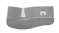 Ergonomická bezdrôtová klávesnica Microsoft Surface – sivá 1