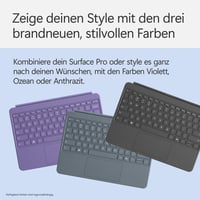 Klávesnica Microsoft Surface Pro 12" – antracitová – QWERTZ – kompatibilná s 12-palcovými modelmi Surface Pro 3