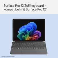 Klávesnica Microsoft Surface Pro 12" – antracitová – QWERTZ – kompatibilná s 12-palcovými modelmi Surface Pro 7