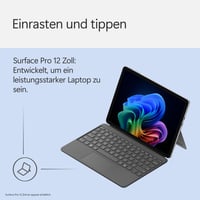 Klávesnica Microsoft Surface Pro 12" – antracitová – QWERTZ – kompatibilná s 12-palcovými modelmi Surface Pro 9