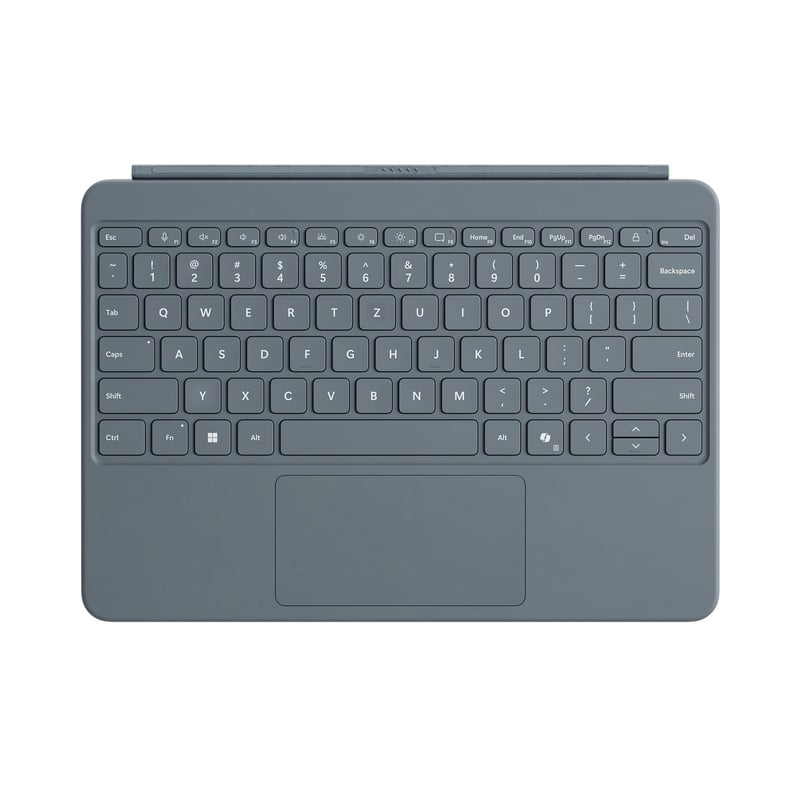 Klávesnica pre Microsoft Surface Pro 12" – oceánovo modrá (Ocean) – QWERTZ – kompatibilná s 12-palcovými modelmi Surface Pro