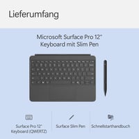 Klávesnica pre Microsoft Surface Pro 12" + dotykové pero Slim Pen v antracitovej farbe 5