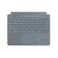 Husă Microsoft Surface Pro 8/X Alcantara + stilou - Culoare Ice Blue, husă de protecție cu stylus 2