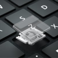 Tastatură Microsoft Surface Pro cu suport pentru creion digital - Accesoriu pentru laptop de culoare platină cu spațiu de stocare 3