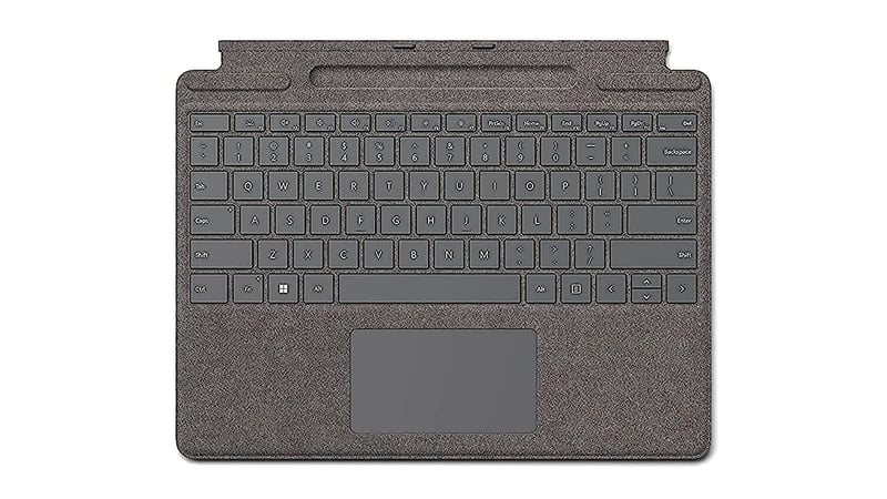 Klávesnica Microsoft Surface Pro Signature – platinová – maďarské rozloženie
