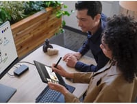 Microsoft Surface Pro Type Cover Billentyűzet - Fekete, Eredeti Tablet Billentyűzet Windows Kompatibilis 2