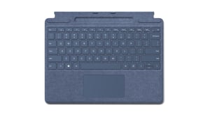 Microsoft Surface Pro Signature tipkovnica u safirno plavoj boji, kompatibilna sa Surface Pro 8, Pro 9 i Pro X, AZERTY francuski raspored tipki