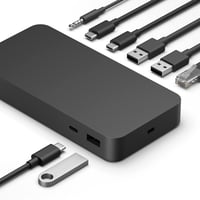 Dokovacia stanica Microsoft Surface Thunderbolt 4 Dock – USB-C, USB-A, Ethernet, 3,5 mm jack konektor, pre notebooky Surface, čierna 9