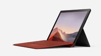 Microsoft Type Cover billentyűzet Surface Pro 3/4/5/6/7/7+ - LED háttérvilágítás, üveg touchpad, francia AZERTY, piros 3
