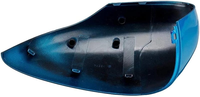 Micvtve Visszapillantó Tükör Burkolat Ford Fiesta MK7 2008-2017 Kék Színű Csere Fedél Autóalkatrész