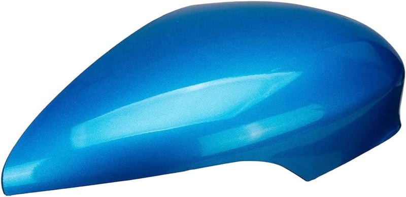 Micvtve Visszapillantó Tükör Burkolat Ford Fiesta MK7 2008-2017 Kék Színű Csere Fedél Autóalkatrész