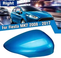 Micvtve Visszapillantó Tükör Burkolat Ford Fiesta MK7 2008-2017 Kék Színű Csere Fedél Autóalkatrész 5