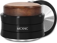 MICXNIC Kávétömörítő 54 mm Rugós Önszintező Espresso Tamper Sage Breville Barista Express Portafilterhez Dió Fekete 1