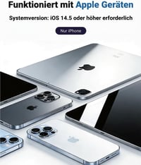 Middle Rabbit GPS nyomkövető Apple iOS-hez, AirTag alternatíva kutyanyakörvre - black 4