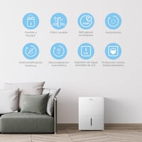Midea csendes párátlanító - 12 L - 20 m²-ig 5