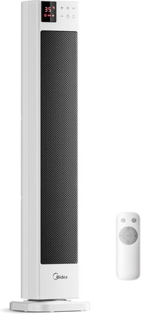 Midea 2000W kerámia elektromos fűtőtest termosztáttal, távirányítóval és 24 órás időzítővel 1