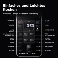 Midea Elektromos Kukta 9 az 1-ben, 6 literes, 12 programos Multifőző, Rizsfőző, Lassú Főző, Joghurtkészítő, Párolóedény, Rozsdamentes Belső Edény, Fekete 4
