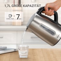 Midea Elektromos Vízforraló 1.7L Hőmérséklet Szabályozással Rozsdamentes Acél 7
