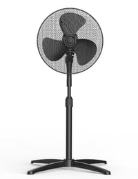 Ventilator cu picior Midea FS40-25MSE(BL), 40 cm, motor din cupru, 3 trepte de viteză, oscilație 90°, înălțime reglabilă 96-125 cm, debit de aer 40 m³/min 4