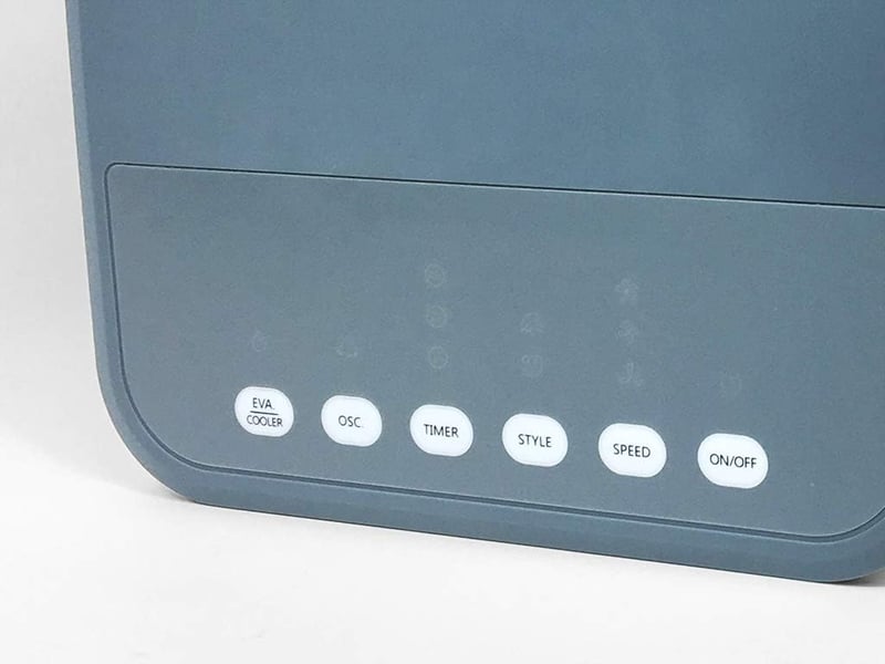 Midea légkondicionáló párologtató párásító AC100-18BR 6000 sorozat 3 fokozat időzítő távirányító 50 W fehér műanyag