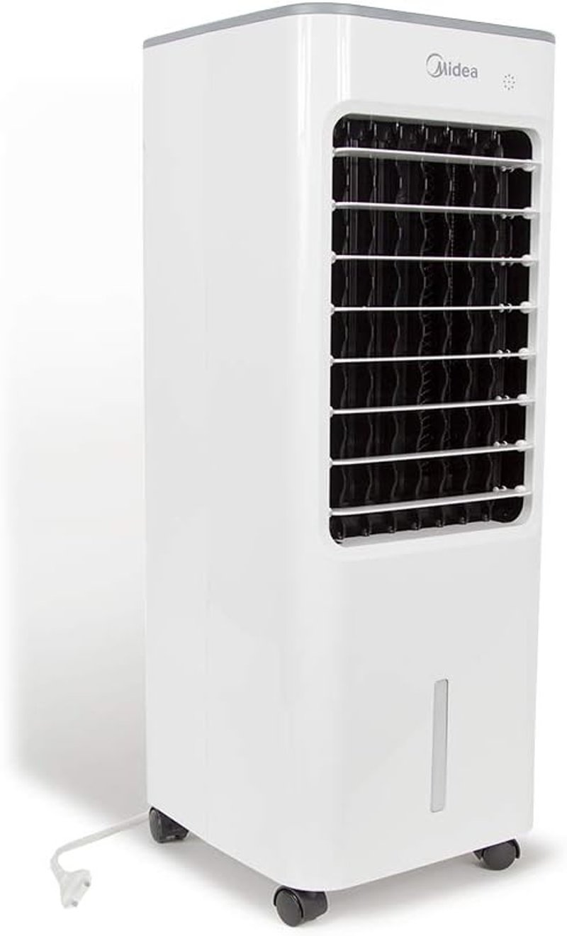 Midea légkondicionáló párologtató párásító AC100-18BR 6000 sorozat 3 fokozat időzítő távirányító 50 W fehér műanyag
