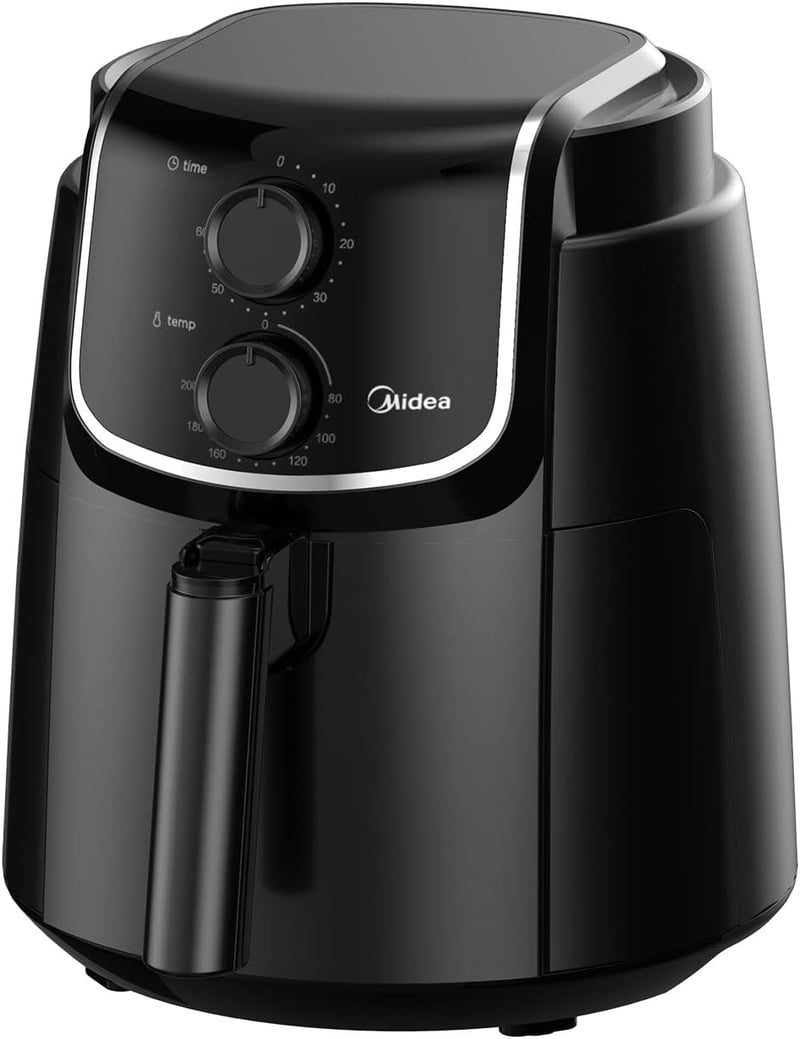 Midea MF-TN40D2 XL Airfryer 3.5L Dual Cyclone technológiával, 1500W, 200°C
