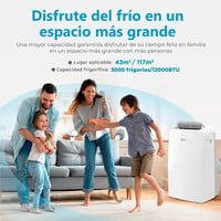 Midea Penguin MPPDB12CRN7 hordozható mobil klíma 12000 BTU, 3500 W, 43 m² 2
