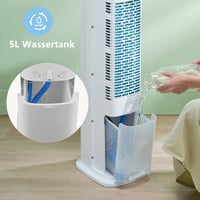 Midea Silent Air Cooler Pro 4 u 1 rashlađivač zraka - bijeli - spremnik za vodu od 5 L, 355 m³/h, 55 W 8