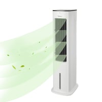 Midea Silent Air Cooler Pro 4 u 1 rashlađivač zraka - bijeli - spremnik za vodu od 5 L, 355 m³/h, 55 W 1