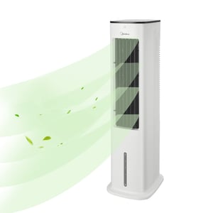 Midea Silent Air Cooler Pro 4 u 1 rashlađivač zraka - bijeli - spremnik za vodu od 5 L, 355 m³/h, 55 W