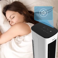 Midea Silent Air Cooler Pro 4 u 1 rashlađivač zraka - bijeli - spremnik za vodu od 5 L, 355 m³/h, 55 W 4