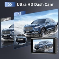 Miden Autós Fedélzeti Kamera Dash Cam Full HD Autóvideó Rögzítő 7
