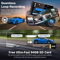 Miden Autós Fedélzeti Kamera Dash Cam Full HD Autóvideó Rögzítő 6
