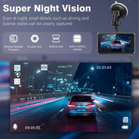Miden Autós Fedélzeti Kamera Dash Cam Full HD Autóvideó Rögzítő 3