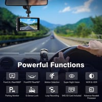Miden Autós Fedélzeti Kamera Dash Cam Full HD Autóvideó Rögzítő 2