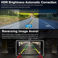 Miden Autós Fedélzeti Kamera Dash Cam Full HD Autóvideó Rögzítő 5