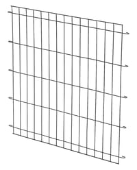 Panou despărțitor pentru cușcă MidWest Homes for Pets 1524DPN, 60,96 cm, strat negru - compatibil cu modelele 1524, 1524DD, 1624, 1624DD, B24, B24DD 1