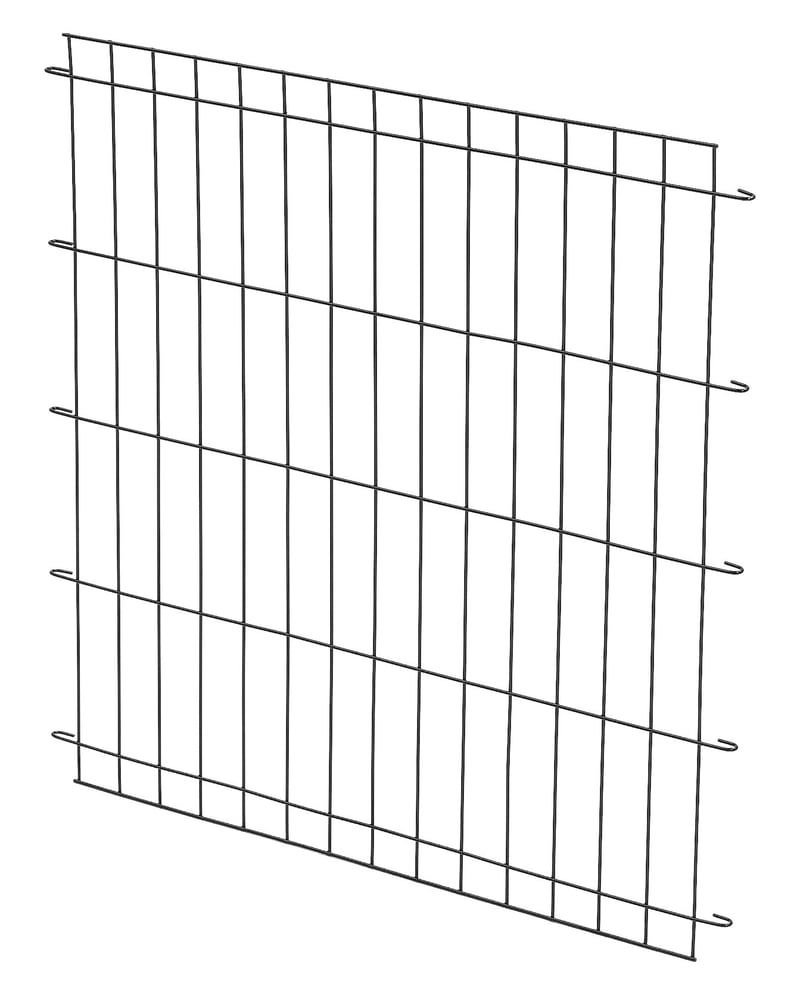 Panou despărțitor pentru cușcă MidWest Homes for Pets 1524DPN, 60,96 cm, strat negru - compatibil cu modelele 1524, 1524DD, 1624, 1624DD, B24, B24DD