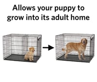 Panou despărțitor pentru cușcă MidWest Homes for Pets 1524DPN, 60,96 cm, strat negru - compatibil cu modelele 1524, 1524DD, 1624, 1624DD, B24, B24DD 4