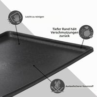 Zamjenska podna ladica za kavez za pse MidWest Homes for Pets 9PAN, 106,68 cm, crna plastika, za kaveze Midwest i New World 4