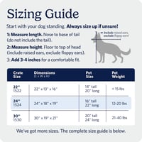 MidWest Homes for Pets iCrate skladacia klietka pre psov, 1 dvere, 60,96 cm, pre malé plemená psov, s nepriepustnou podlahou, čierna 4