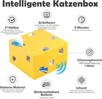 Migipaws 3 az 1-ben interaktív macskajáték 12 lyukkal, töltölthető 2
