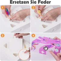 Migipaws Interaktív Egér Játék Macskáknak, 7 Lyukú Automata, USB Töltős 6